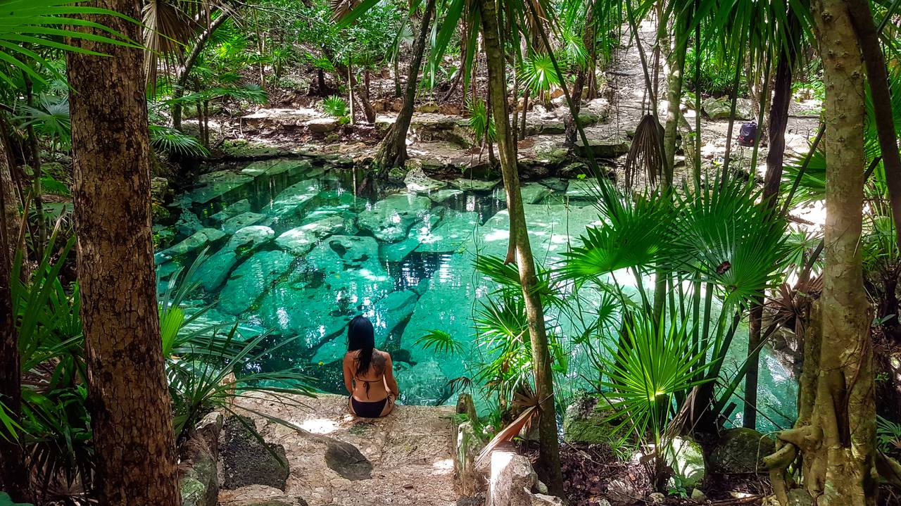 Cenote Azul Riviera Maya