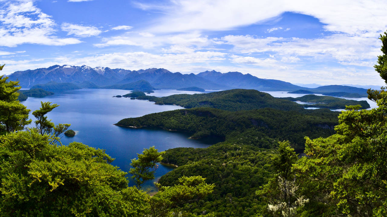 Lake Manapouri in Fiordland