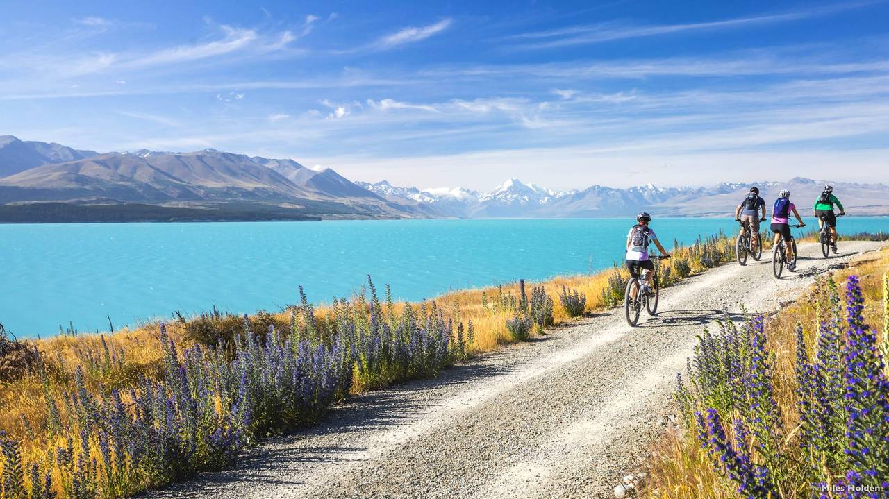 Fietsen in Mount Cook National Park