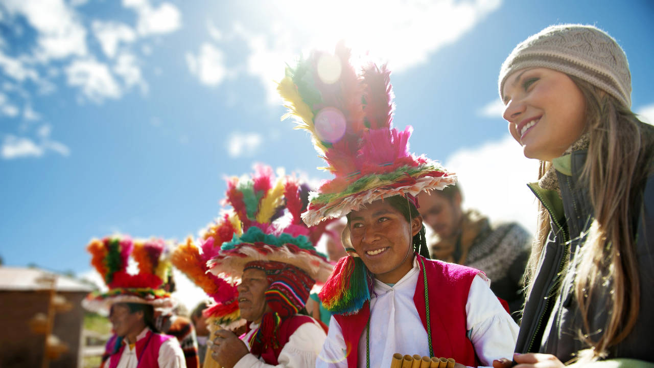 Locals van Peru