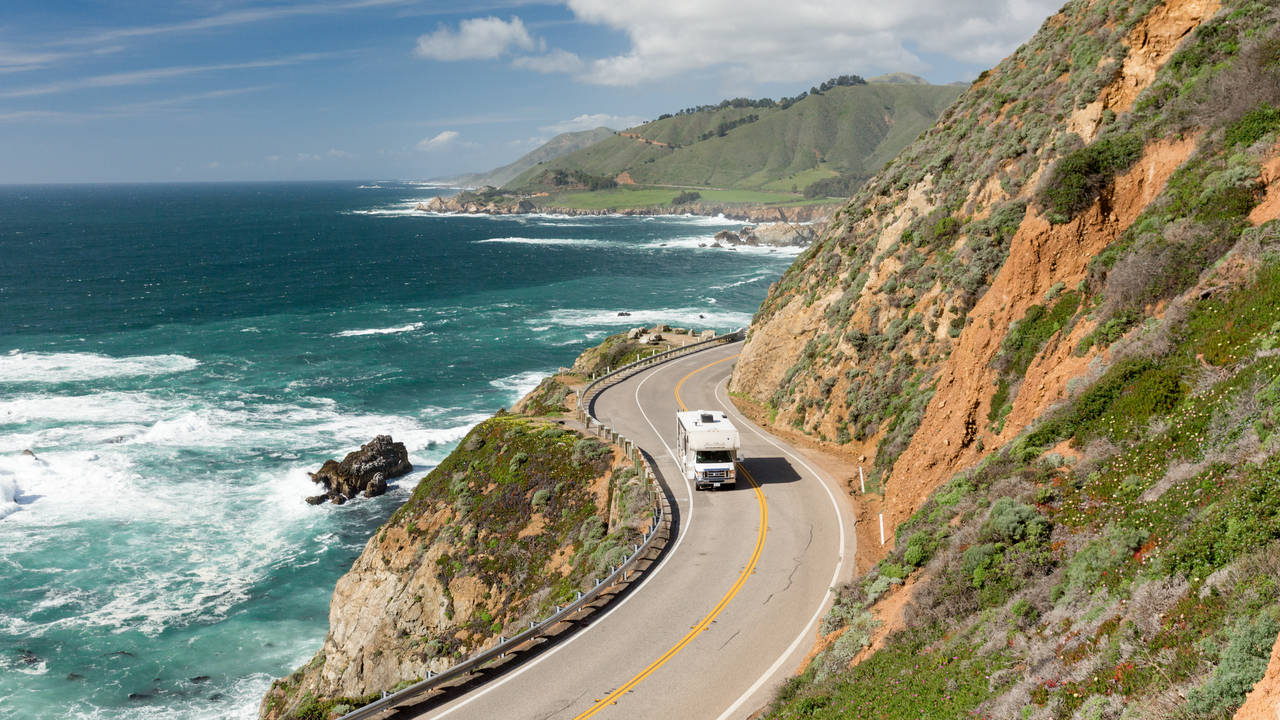 Camperreis Highway 1, Californië