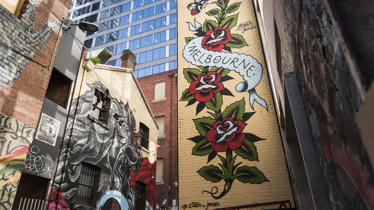 Street art Melbourne