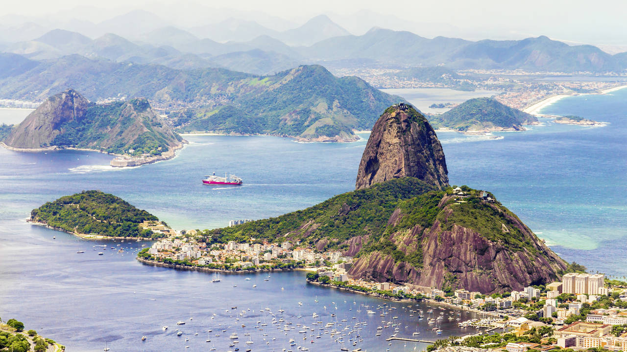 Suikerbroodberg in Rio de Janeiro