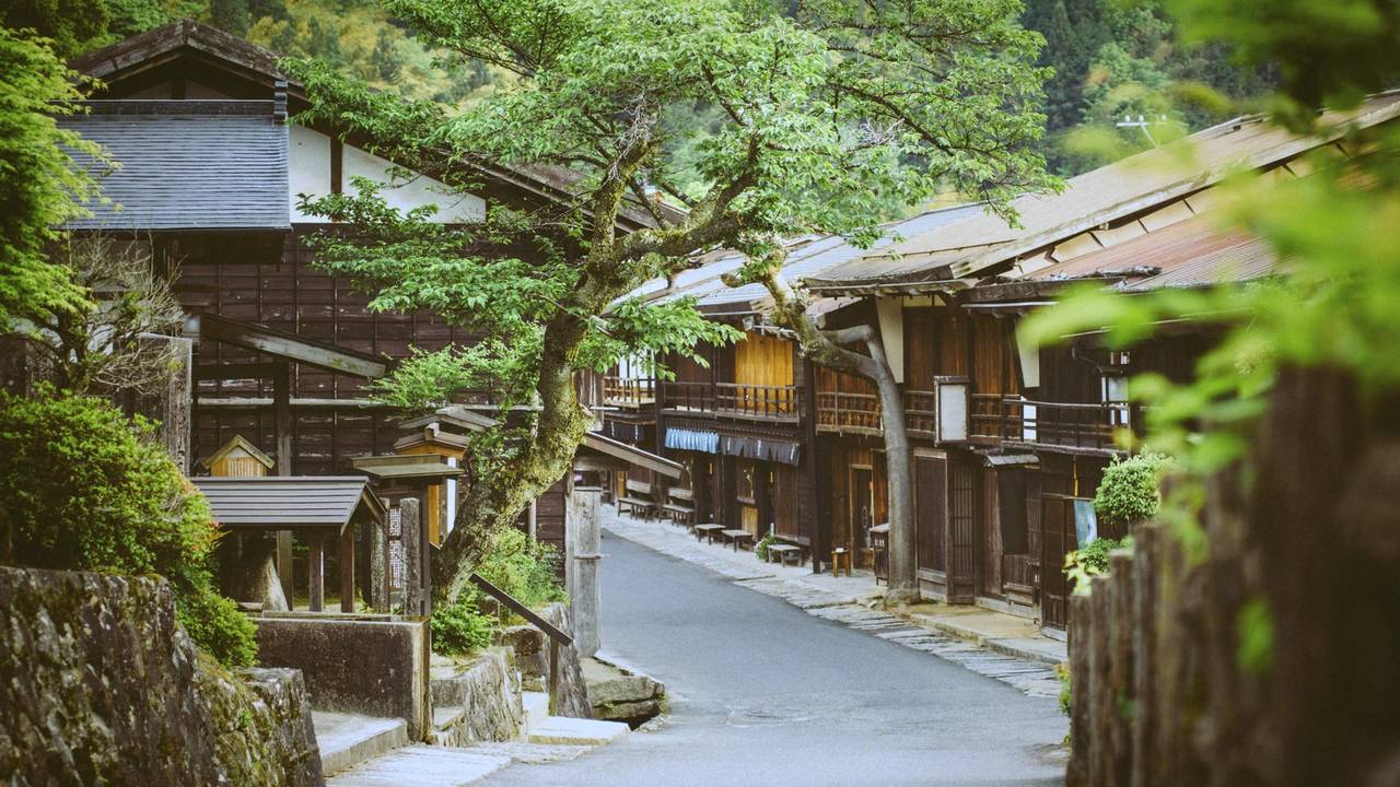Takayama Village in Japan