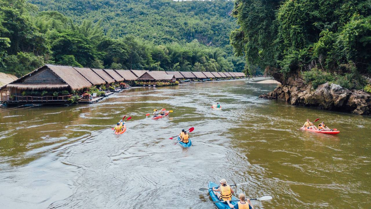 Jungle Rafts, River Kwai