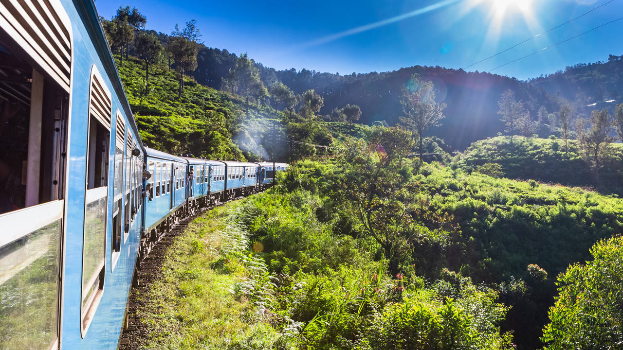 Treinrit van Ella naar Kandy
