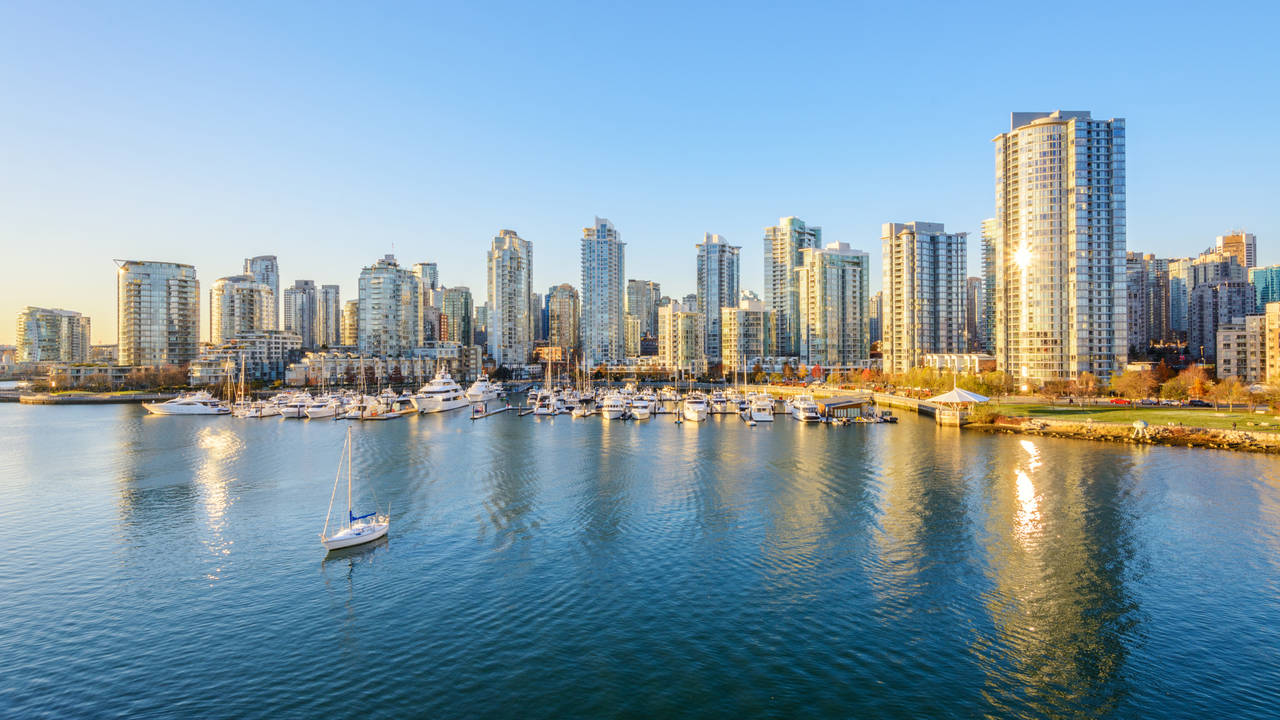 Skyline van Vancouver