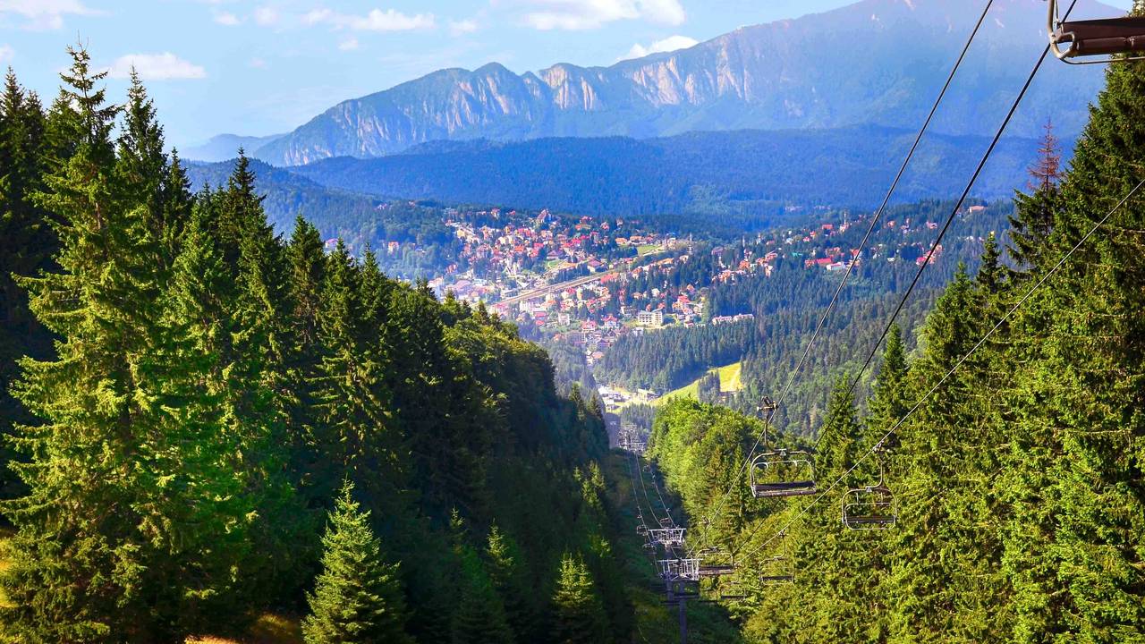 Stoeltjeslift in Whistler