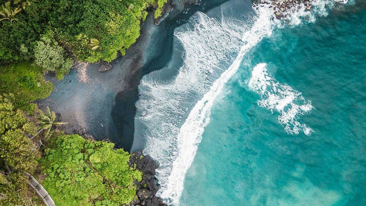 Road to Hana op Maui, Hawaii