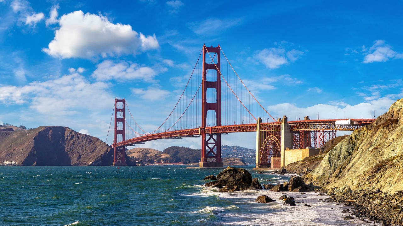 Golden Gate Bridge in San Francisco