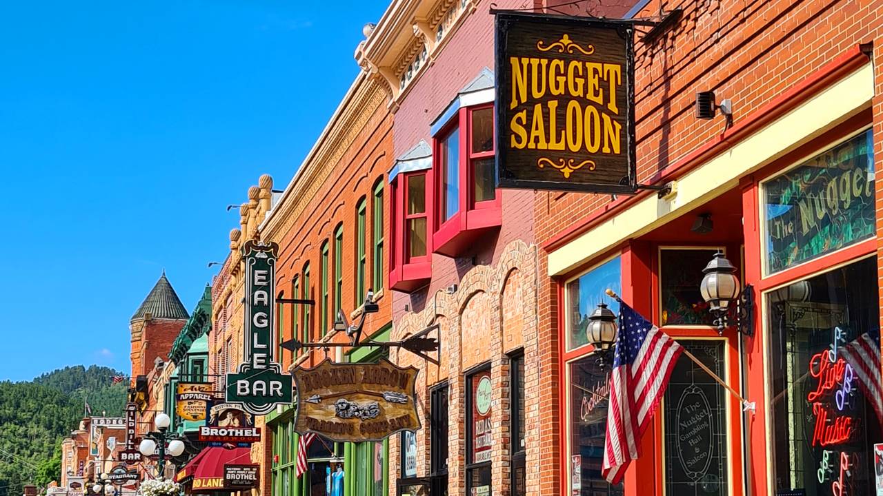 Deadwood, stad in South Dakota