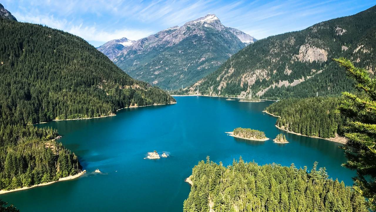 Bergmeer in Washington State