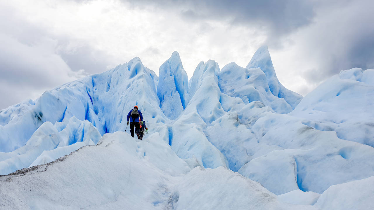 IJsklimmen op de Perito Moreno