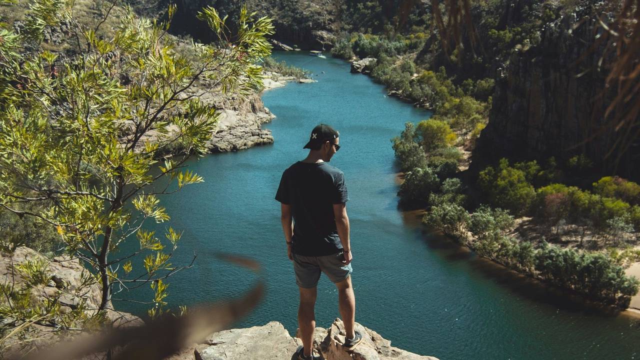 Wandeling in de Katherine Gorge