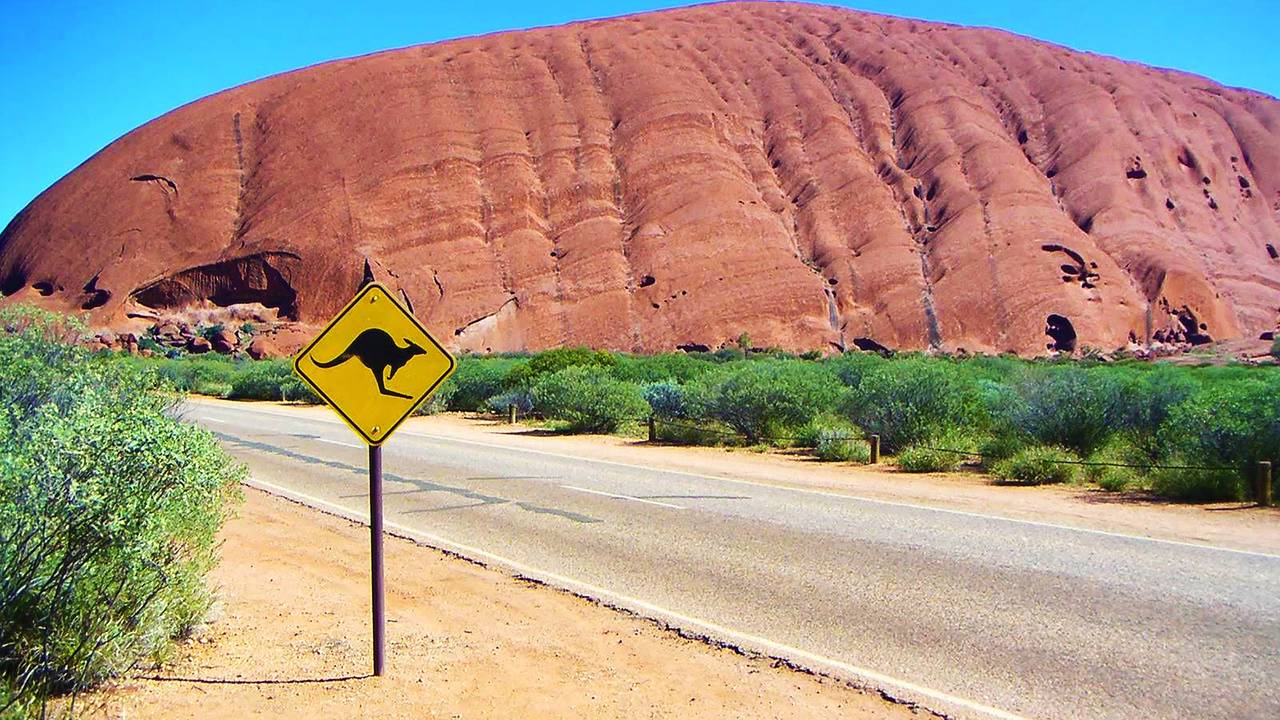 Ayers Rock in Australie
