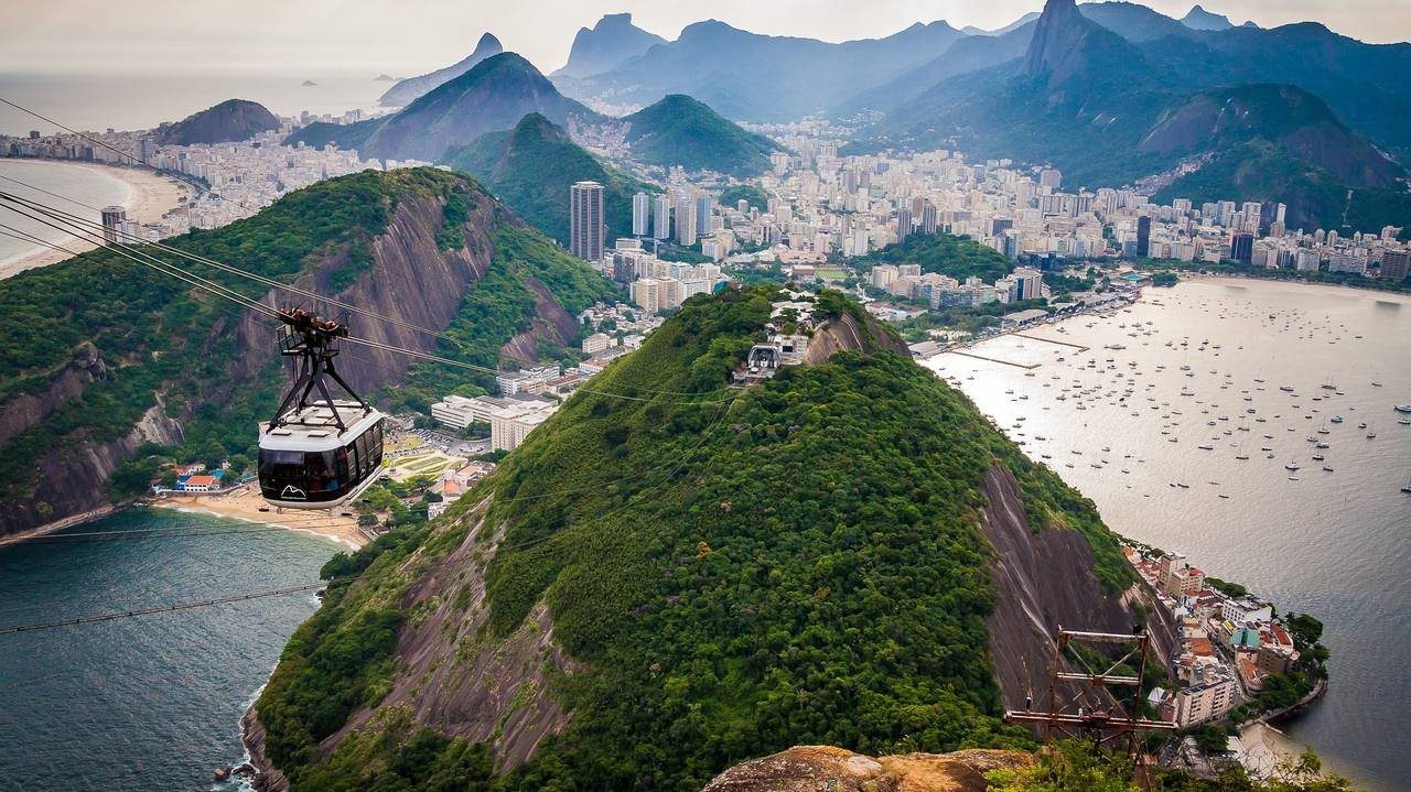 Uitzicht op Rio de Janeiro