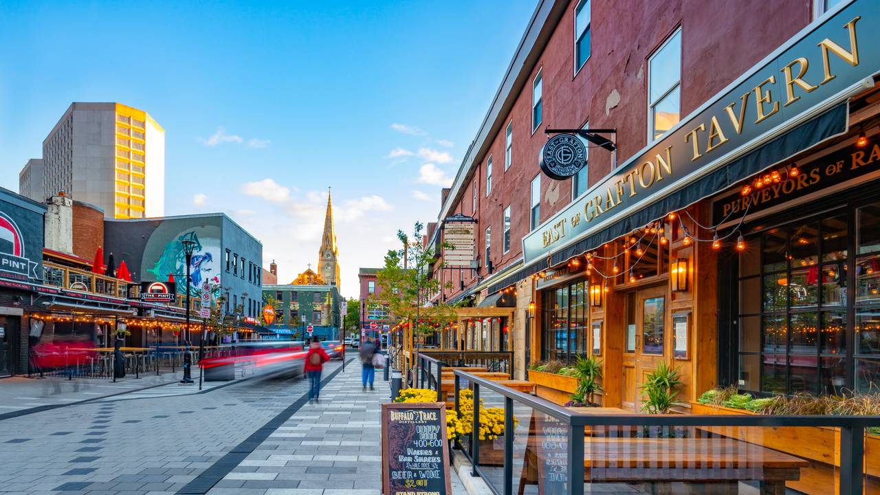 Argyle Street in Halifax