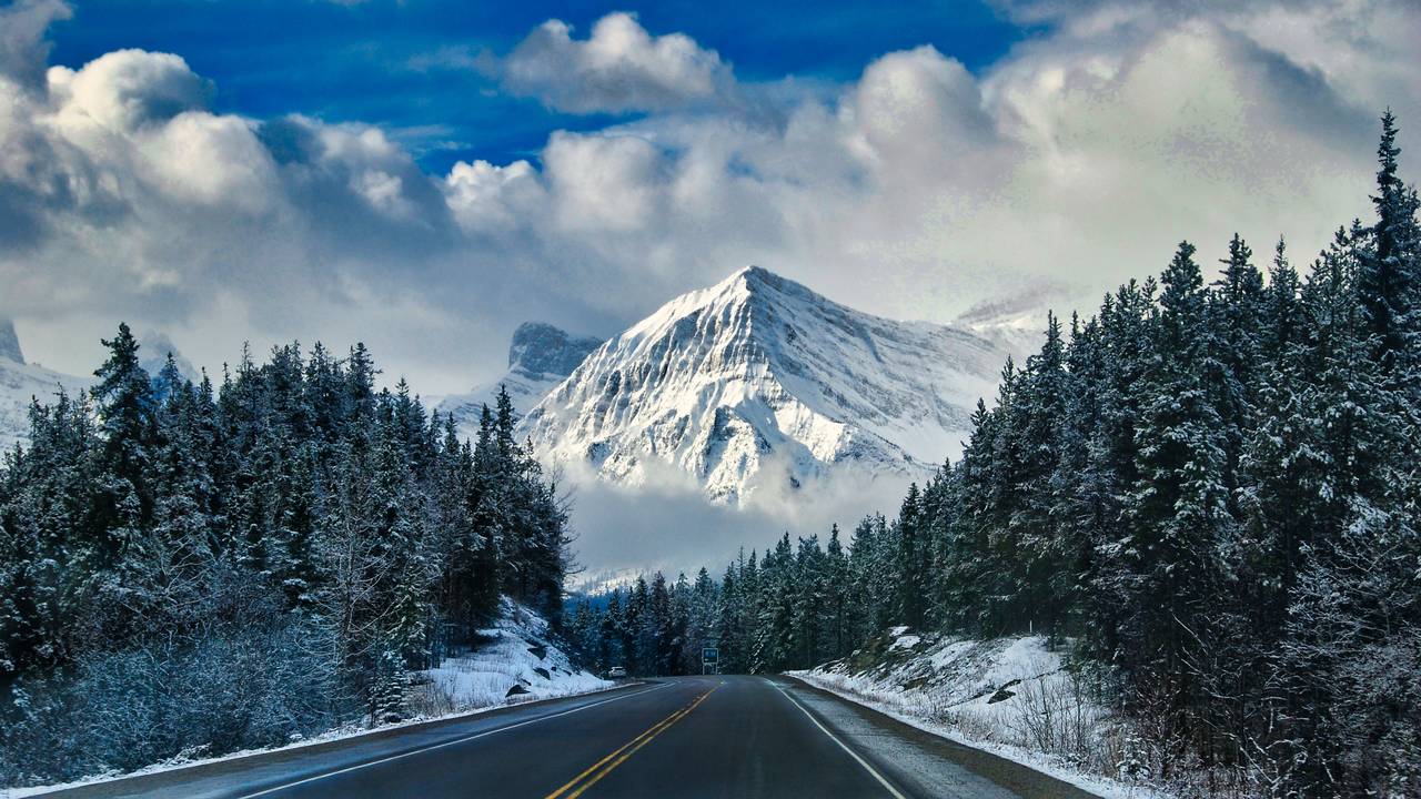 Icefields Parkway, West-Canada