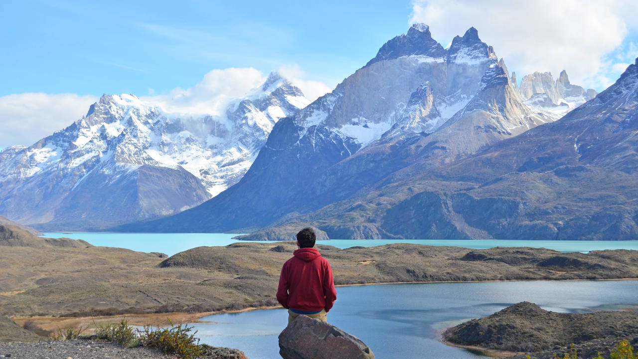Lago Grey in Torres del Paine National Park