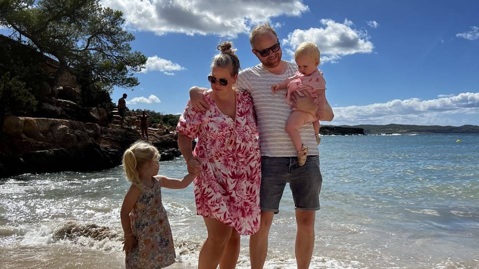 Gezinsreizenexpert Shelley met haar gezin op Curaçao