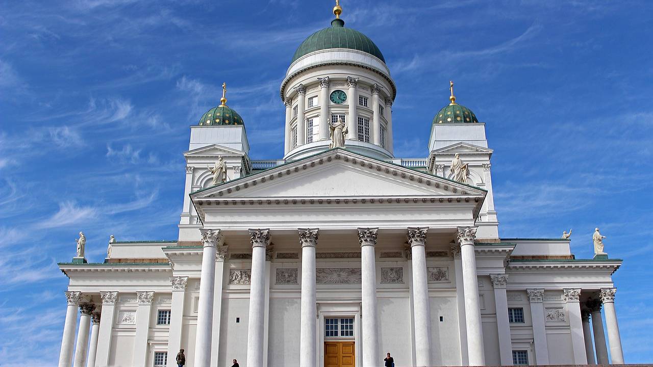 Kathedraal in Helsinki