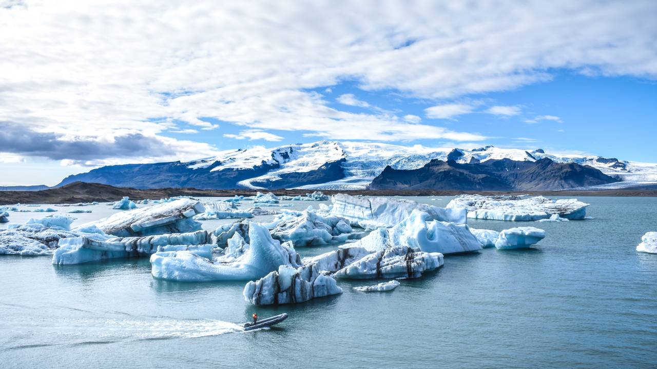 Jökulsárlón, IJsland