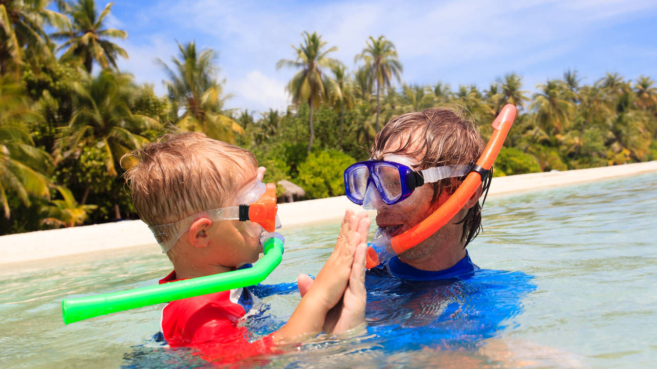 Snorkelen op de Malediven