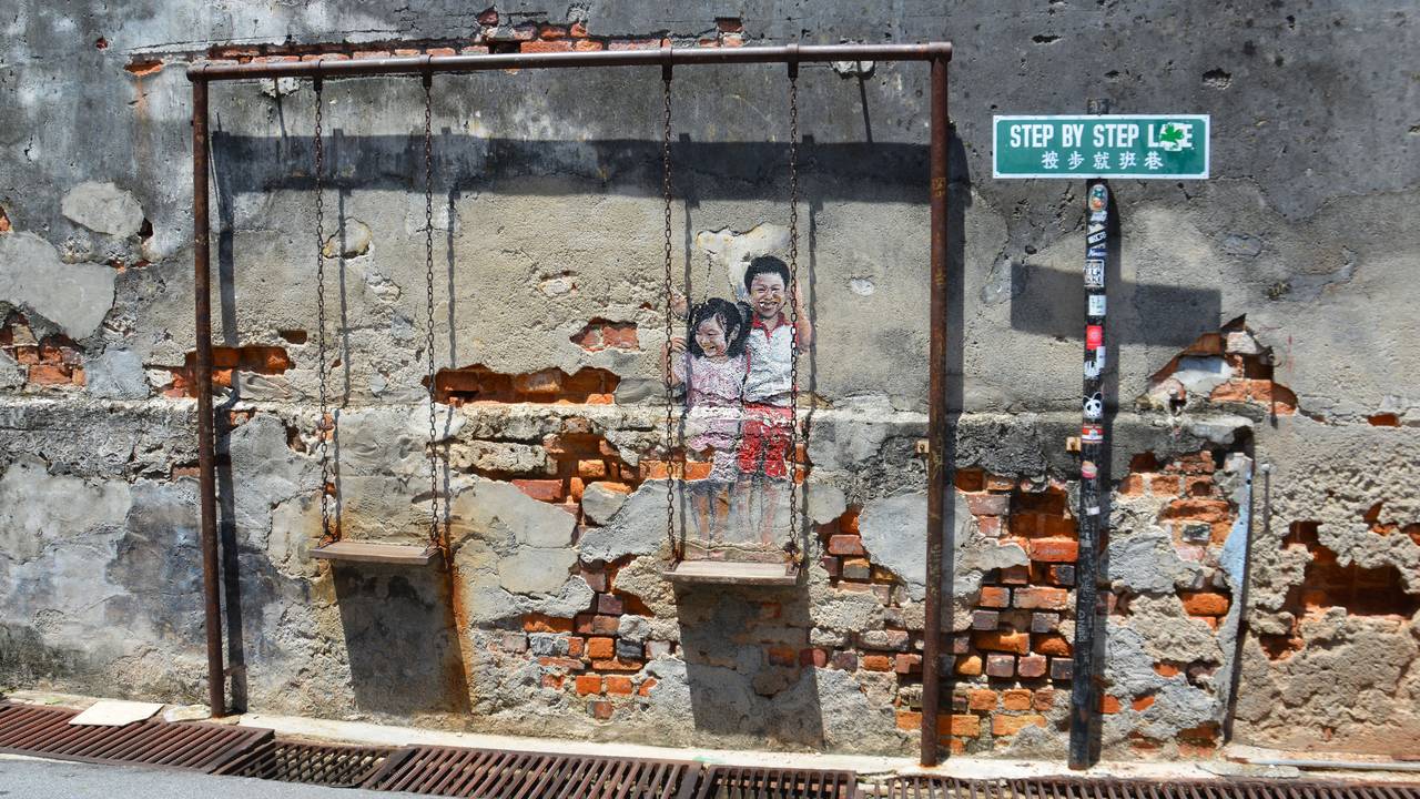 Street art in George Town
