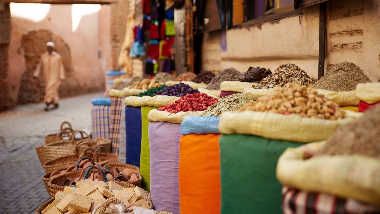 Winkelen in de souk