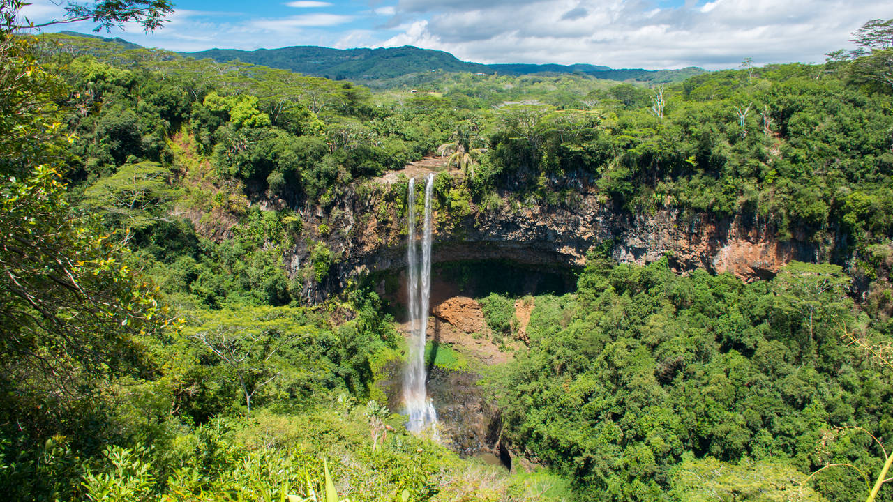 Waterval bij Chamarel