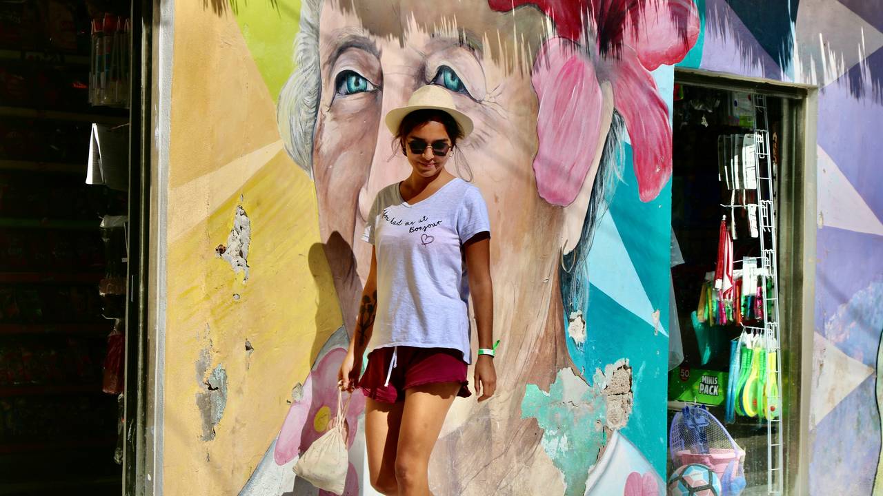 Street art op Isla Holbox