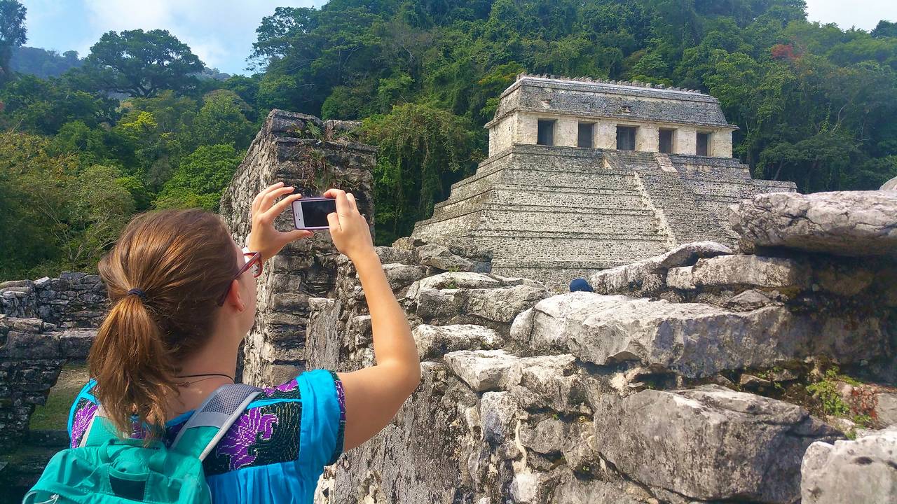 Mayaruïnes van Palenque