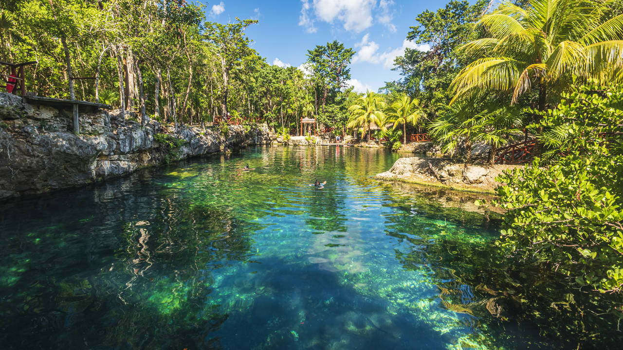 Cenote nabij Tulum