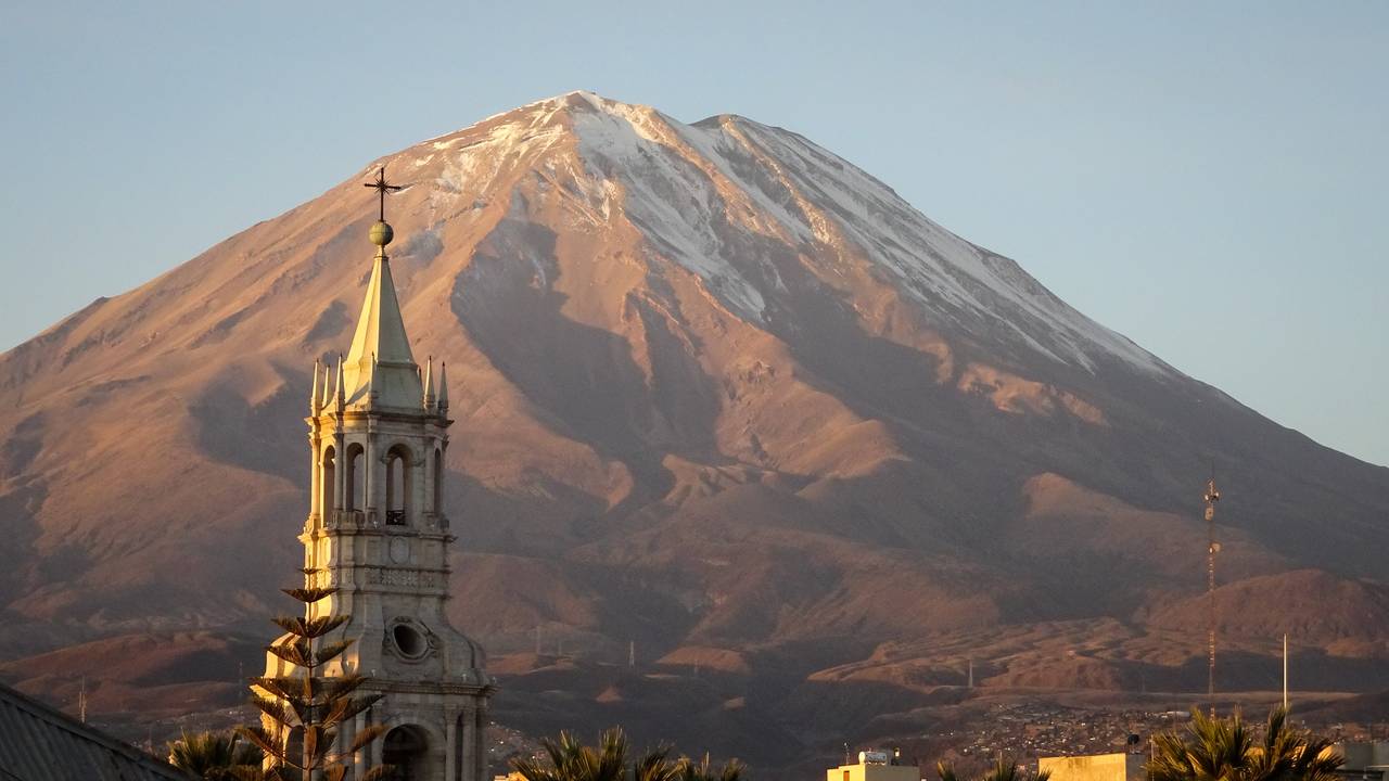 Misti-vulkaan bij Arequipa