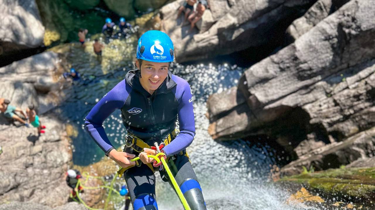 Canyoningen in Portugal