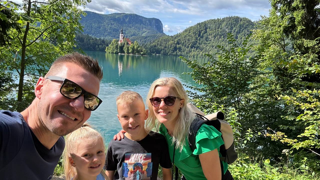 Meer van Bled in Slovenie