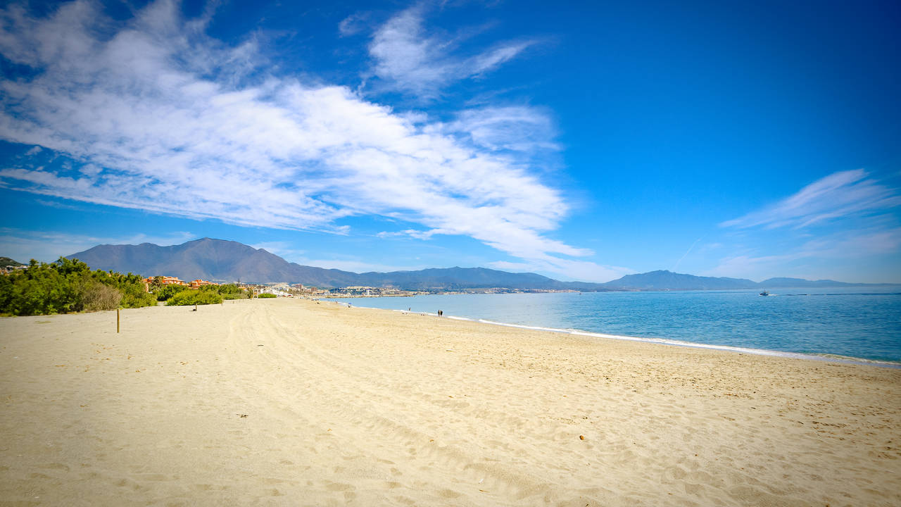 Strand in Estepona