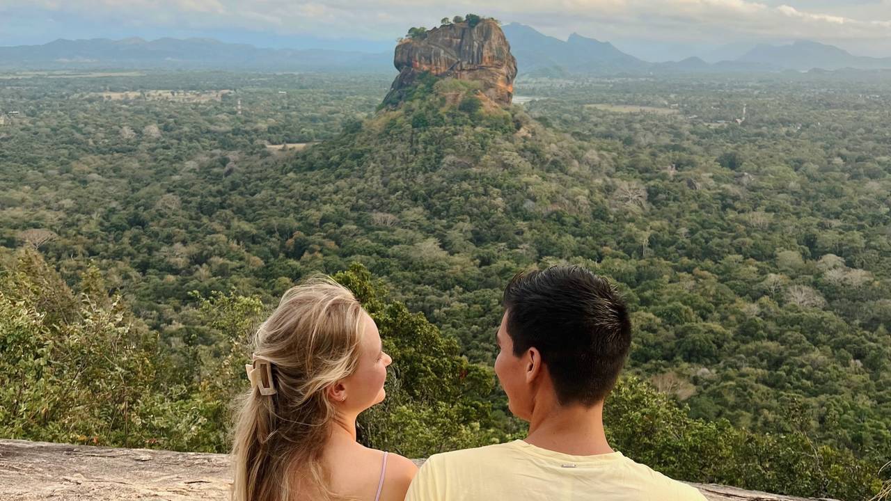 Uitzicht op Lions Rock