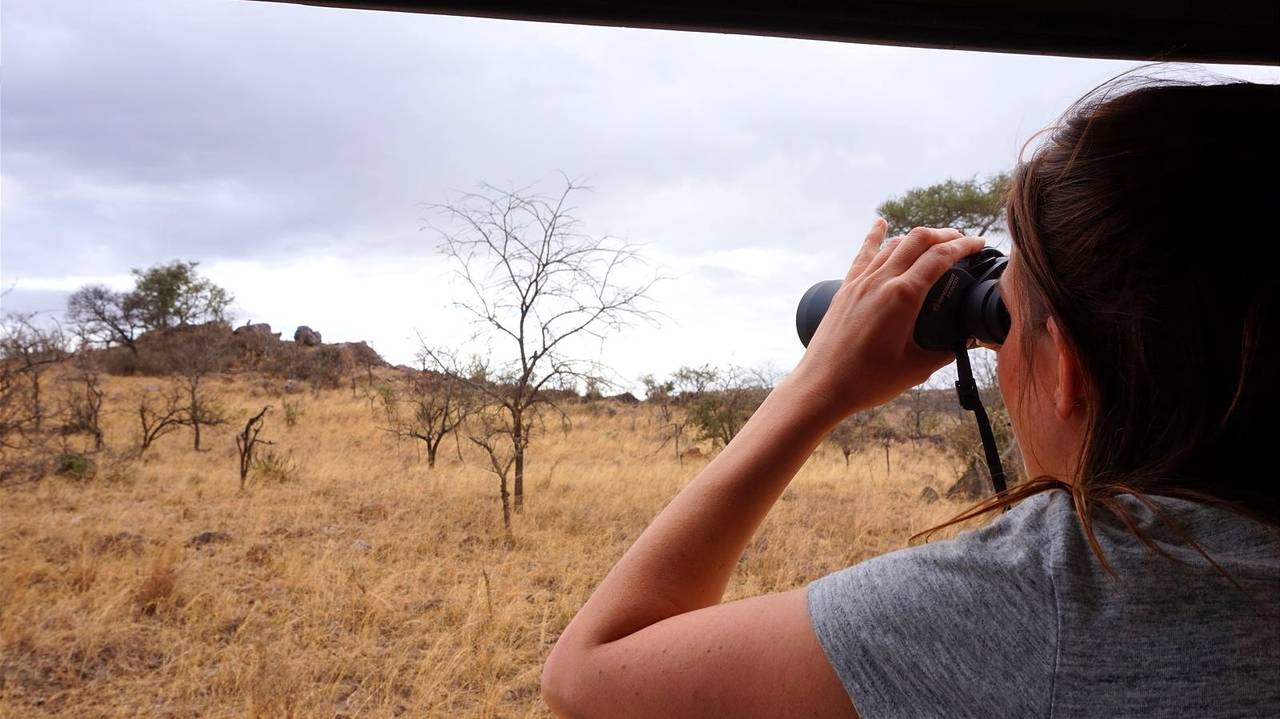 Op safari in Tanzania