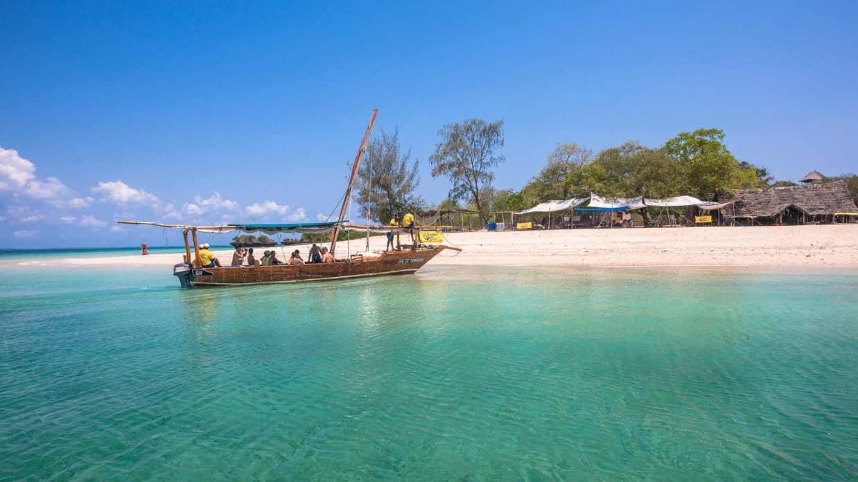 Traditionele zeilboot, Zanzibar