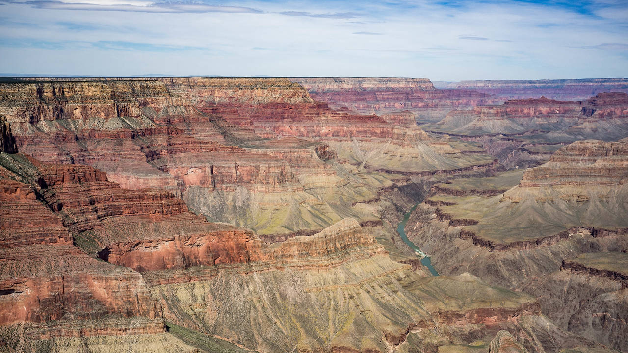 Uitzicht over de Grand Canyon