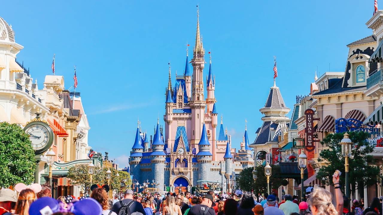 Main Street USA in Magic Kingdom, Orlando
