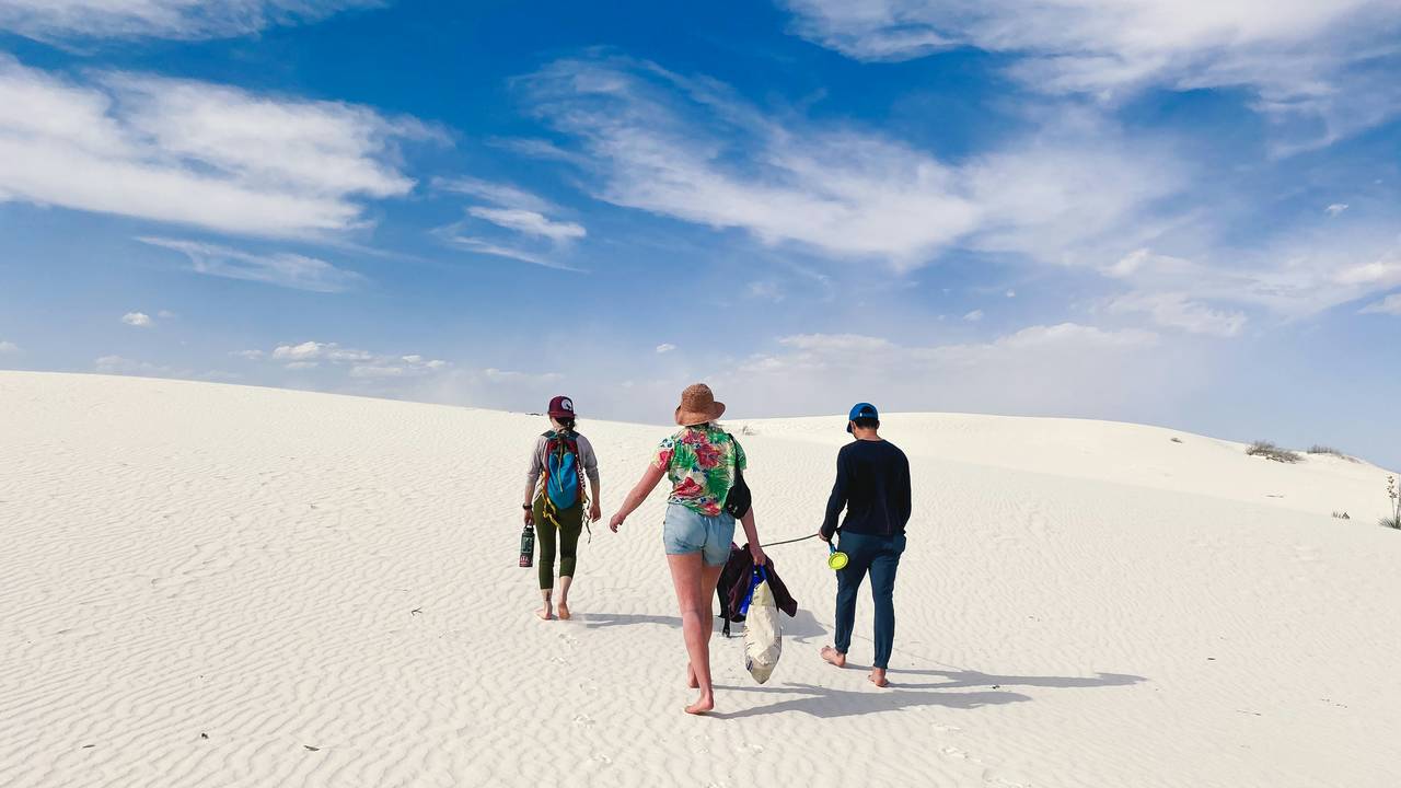 White Sands National Park in New Mexico