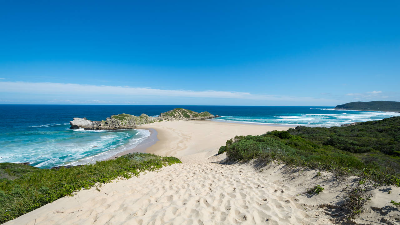 Robberg Nature Reserve in Zuid-Afrika