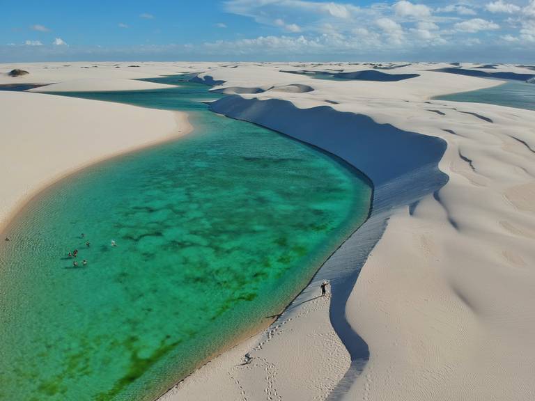 Duinen en lagunes van Lençóis