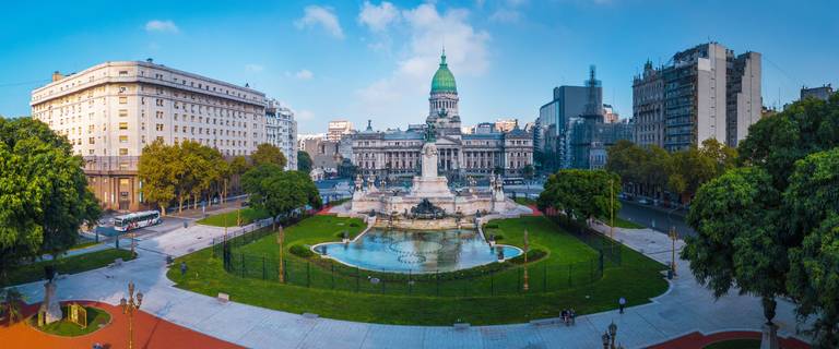 Plaza del Congreso in Buenos Aires