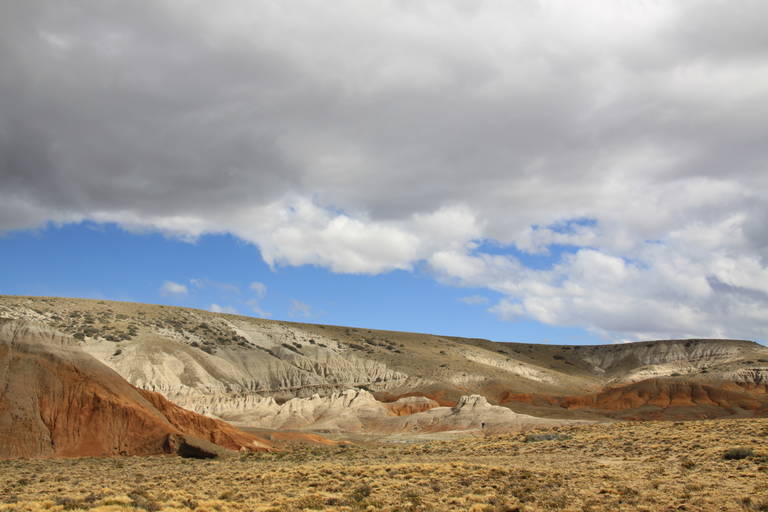 Steppe landschap op de Ruta 40