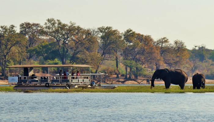 Boottocht op Chobe rivier