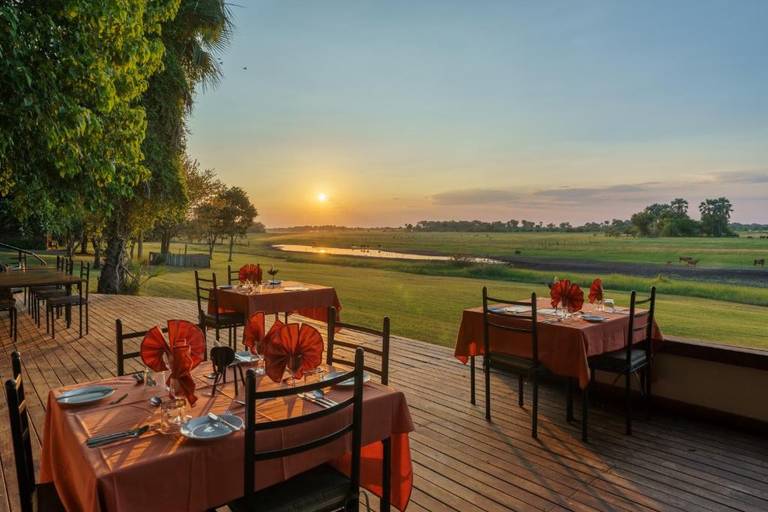 Ontspannen bij de lodge in Maun