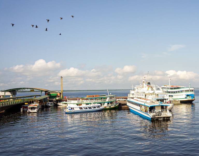 Bootjes in Manaus